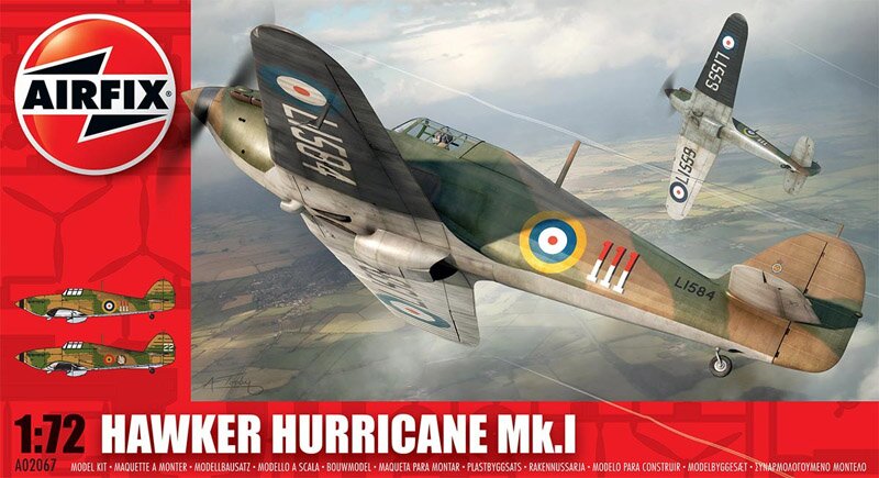 модель САМОЛЕТ HURRICANE Mk1 PRE-WAR